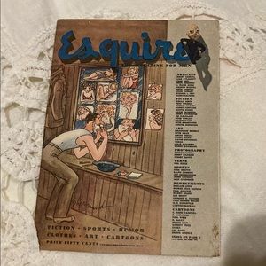 Vintage Esquire Magazine Pocket Calendar
